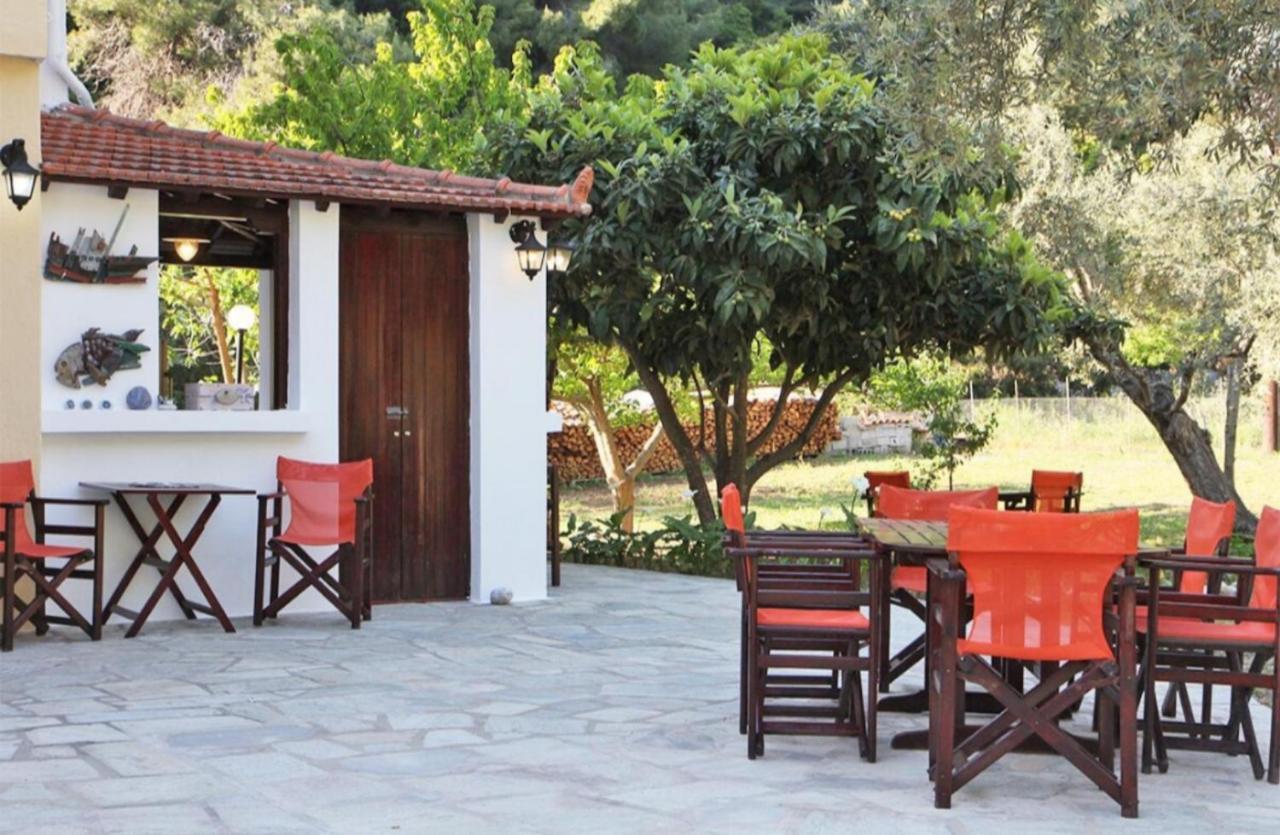 Limnonari Beach Rooms Skopelos Exterior foto